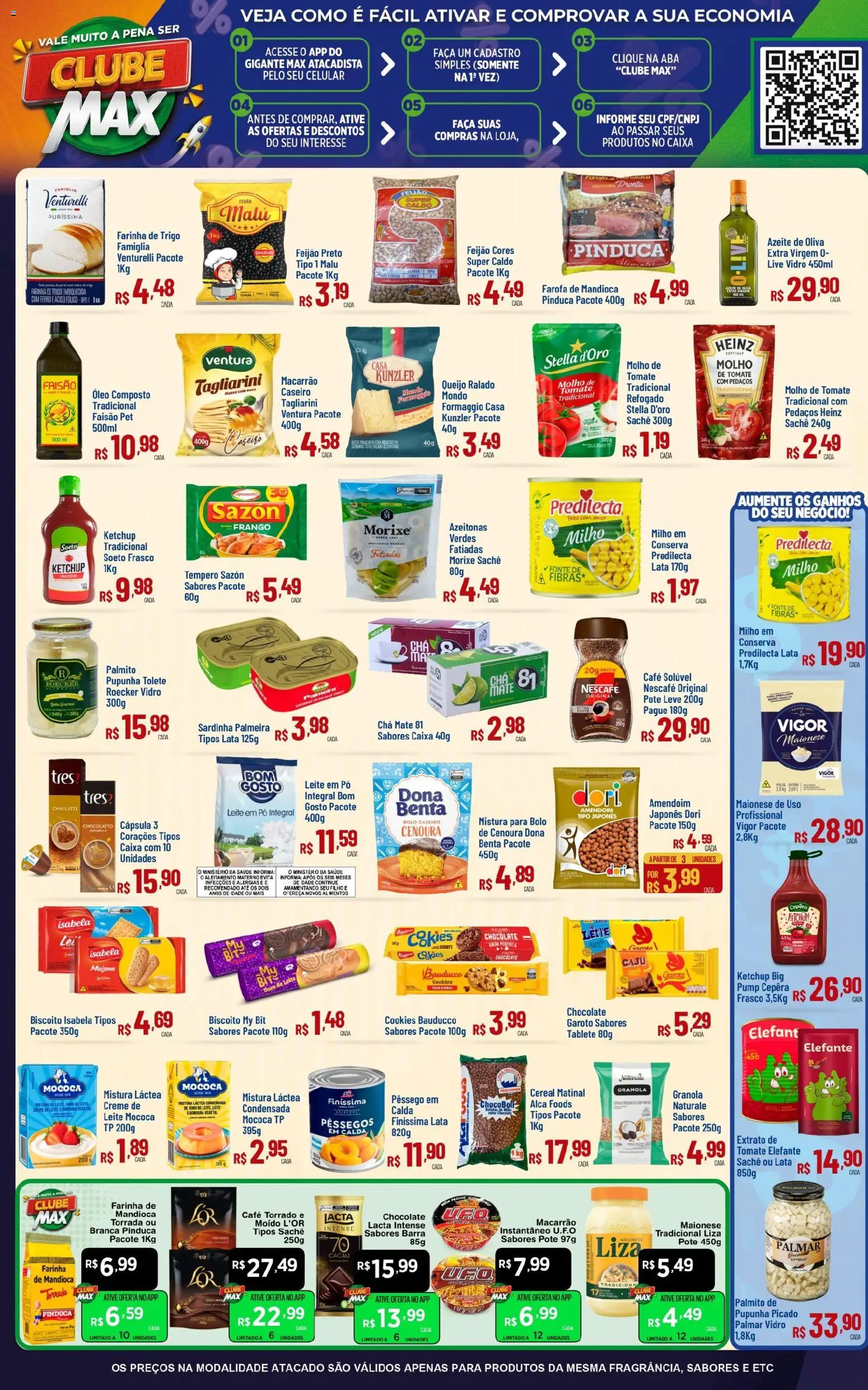 Max Atacadista Folheto - válido de 07.11.2025 | Página: 2 | Produtos: Cará, Óleo, Piano, Mistura para bolo