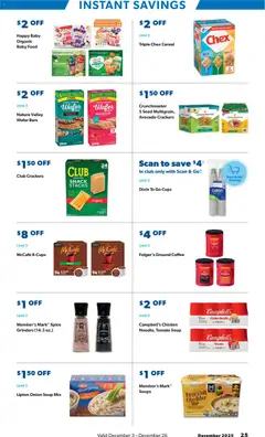 Preview of Sam's Club weekly ads valid from 03.12.2025 | Page: 25