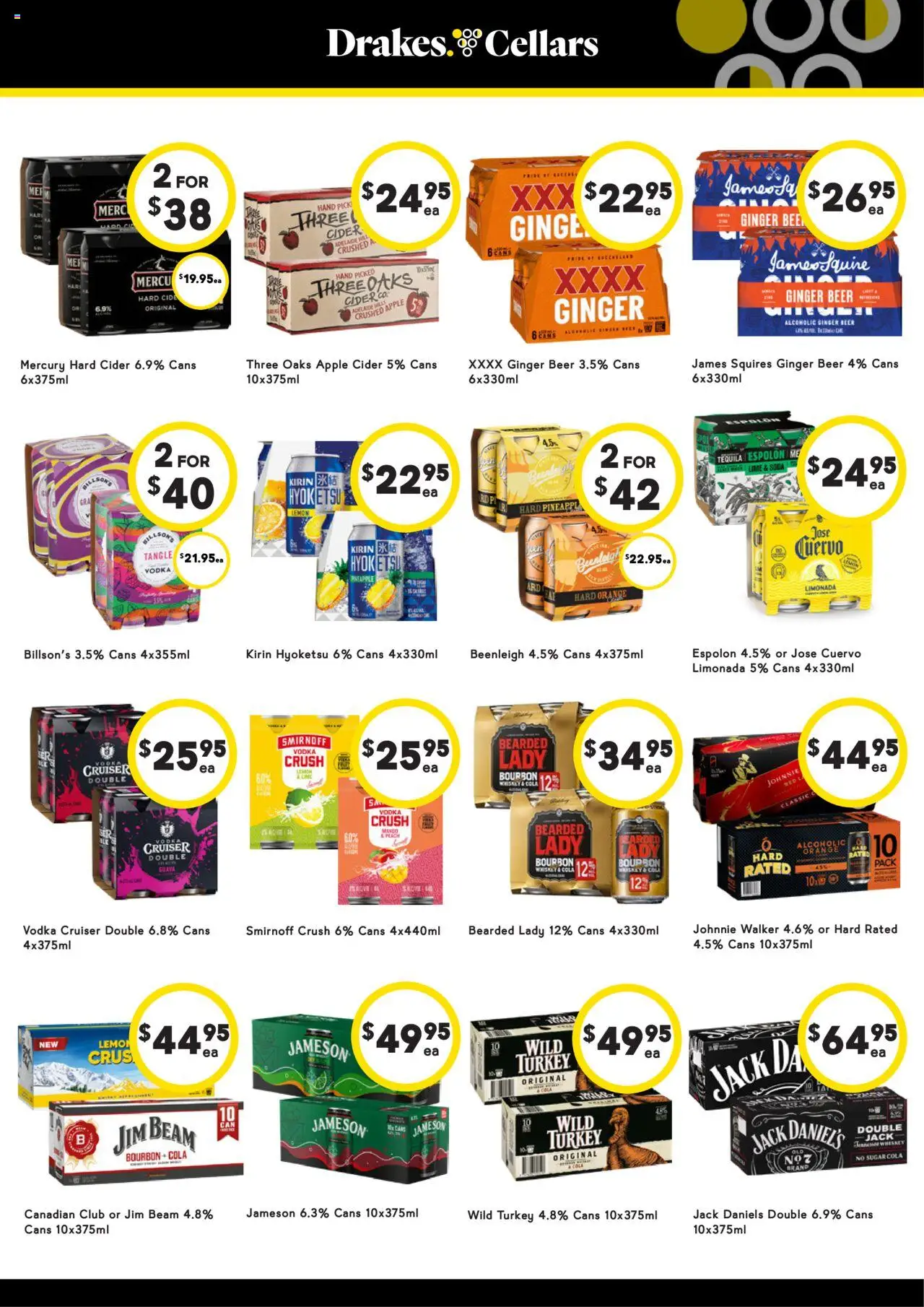 Drakes catalogue - valid from 24.09.2025 | Page: 2 | Products: Beer, Bourbon, Whiskey, Lime