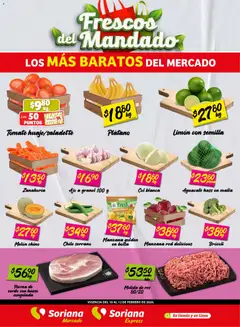 Vista previa de Soriana - Frescos del Mandado Mercado: Tamaulipas, nuevo folleto de la tienda, válido en México a partir del 10.02.2026