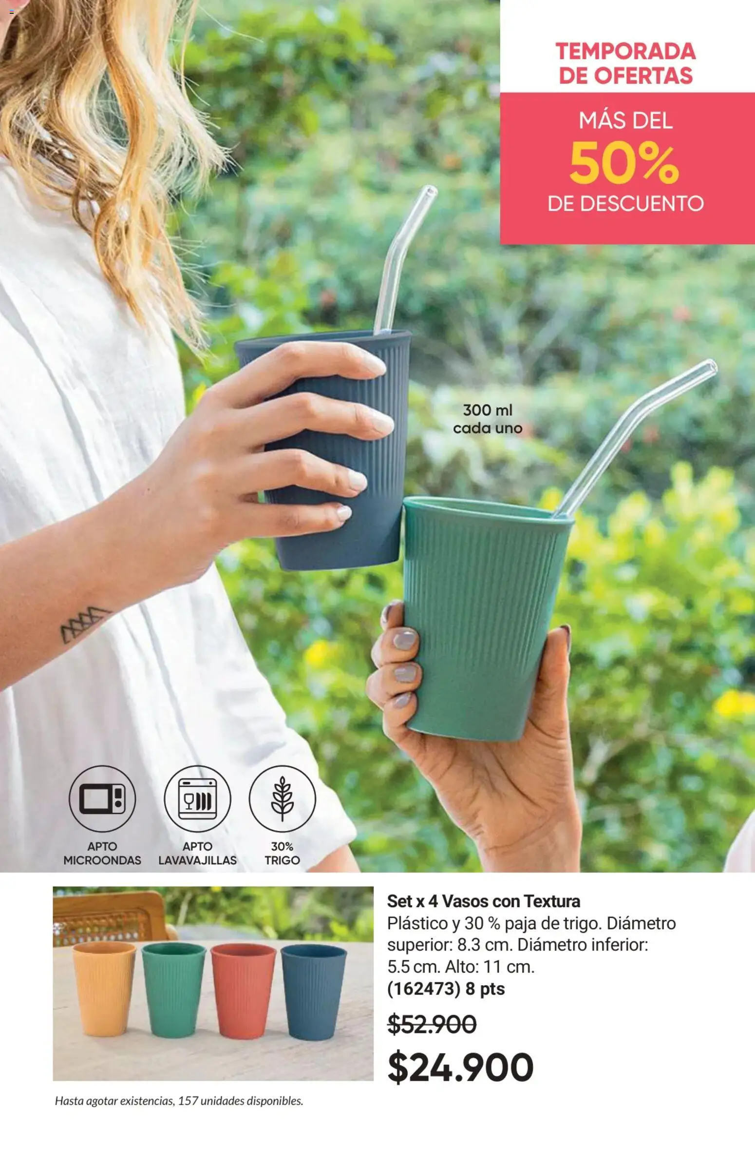 Avon revista - valida desde el 01.02.2026 | Página: 29 | Productos: Vasos, Lavavajillas, Microondas