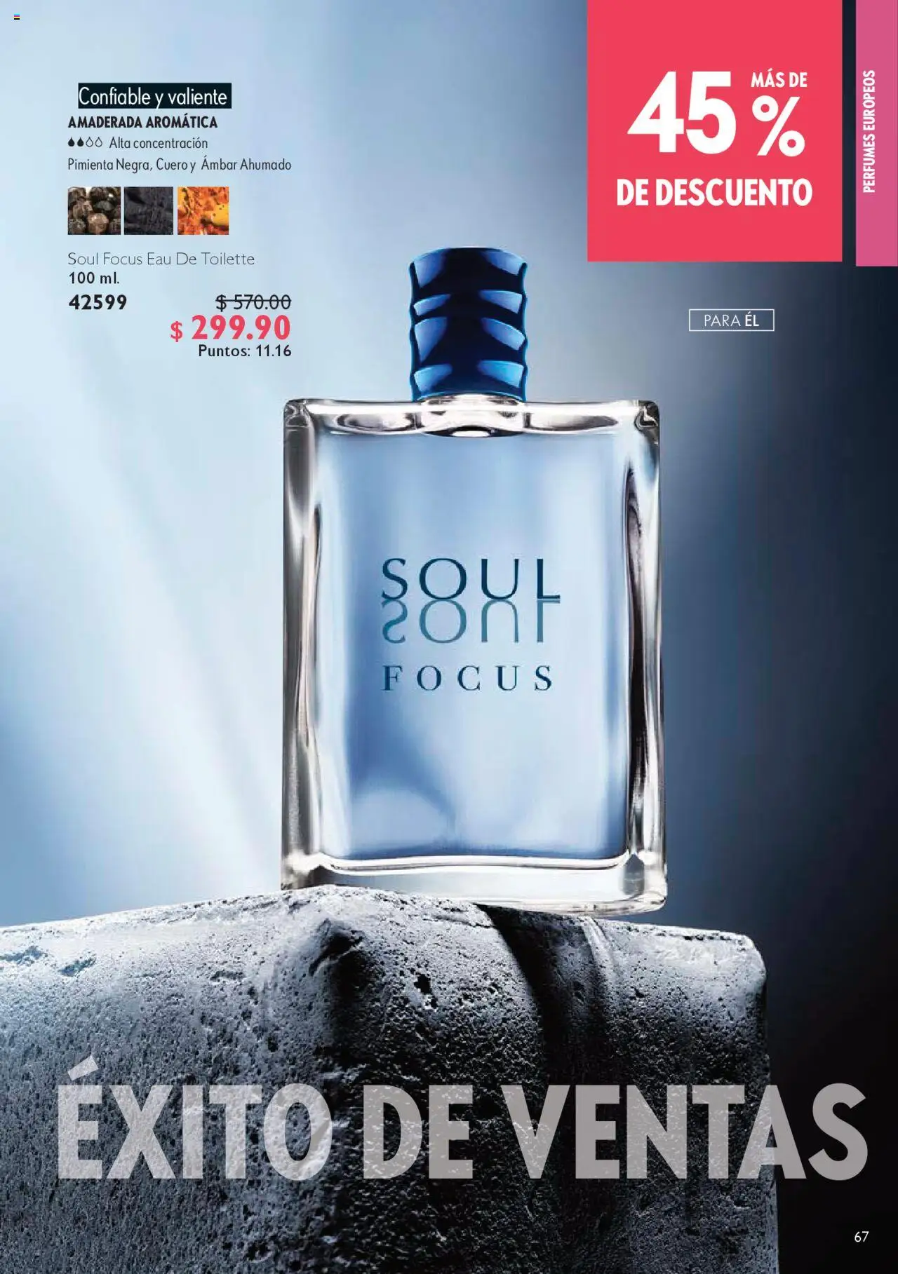 Nuevas ofertas de Oriflame válidas en toda la República Mexicana desde el 04.10.2025. ¡Encuentra las mejores ofertas en Oriflame - Campaña 14 2025! | Página: 67 | Productos: Pimienta, Eau de toilette