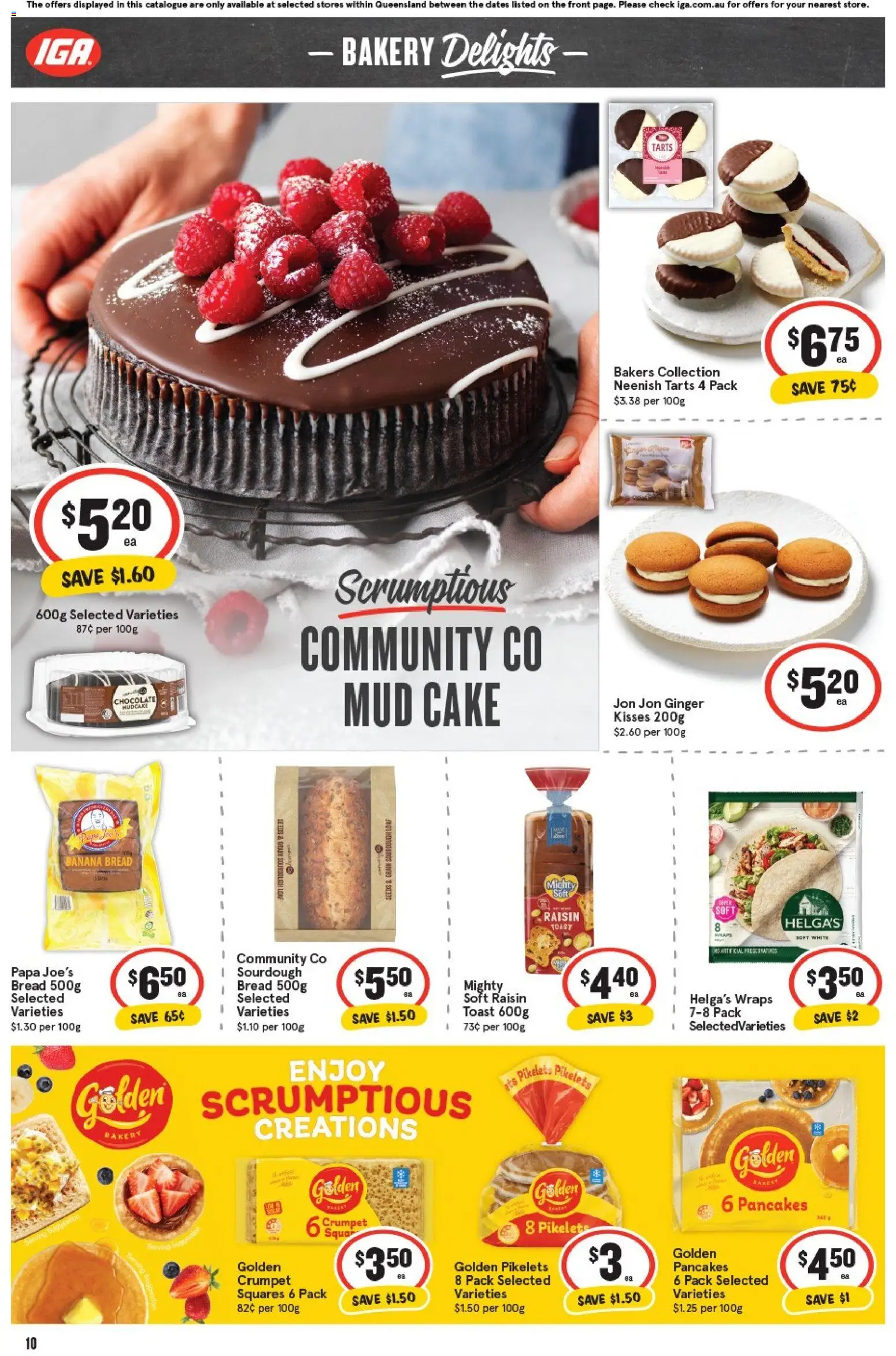 IGA catalogue - valid from 29.10.2025 | Page: 13 | Products: Bread, Chocolate, Ginger, Seeds