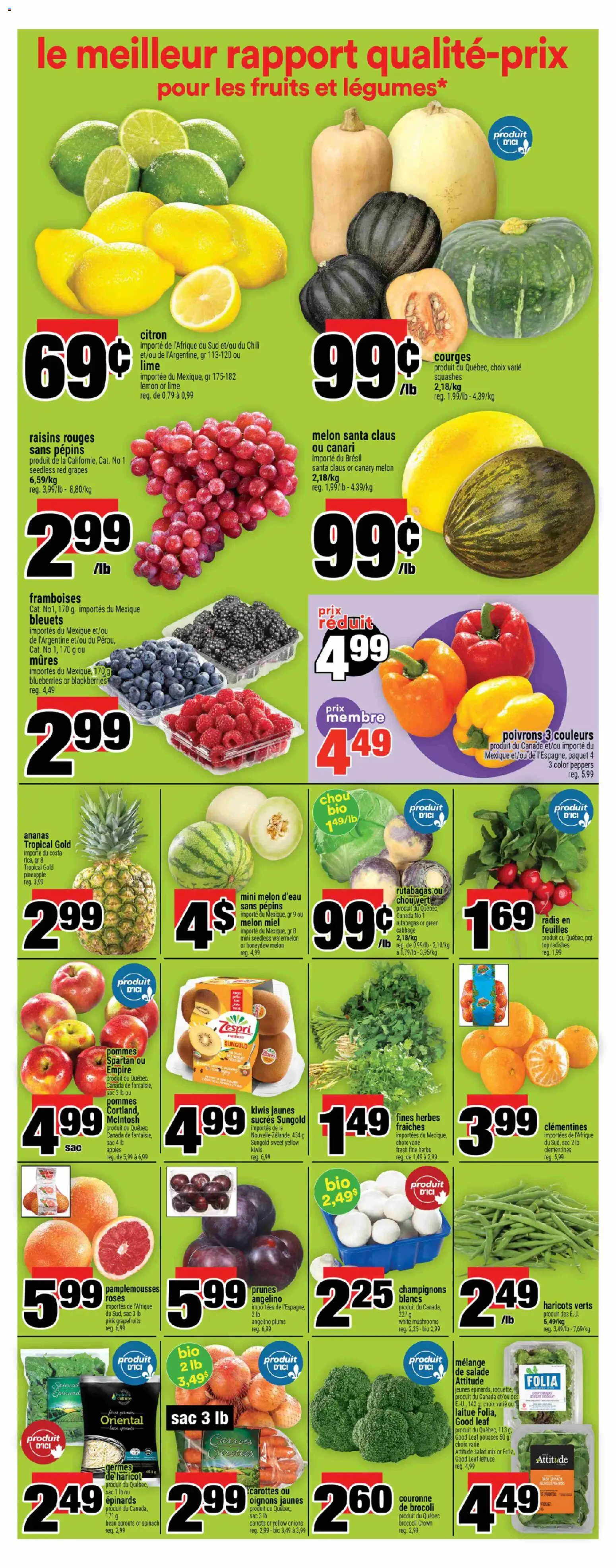 Super C flyer valid from 13.11.2025 | Page: 3 | Products: Pineapple, Salad, Apples