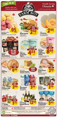 Preview of Farm Boy weekly flyer / circulaire from shop Farm Boy valid from 12.02.2026