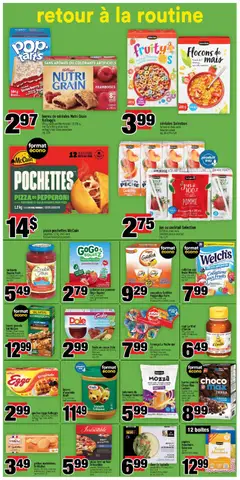 Preview of Super C - Chandler from shop Super C valid from 08.01.2026 | Page: 8 | Products: Sponge, Pizza, Juice, Chicken