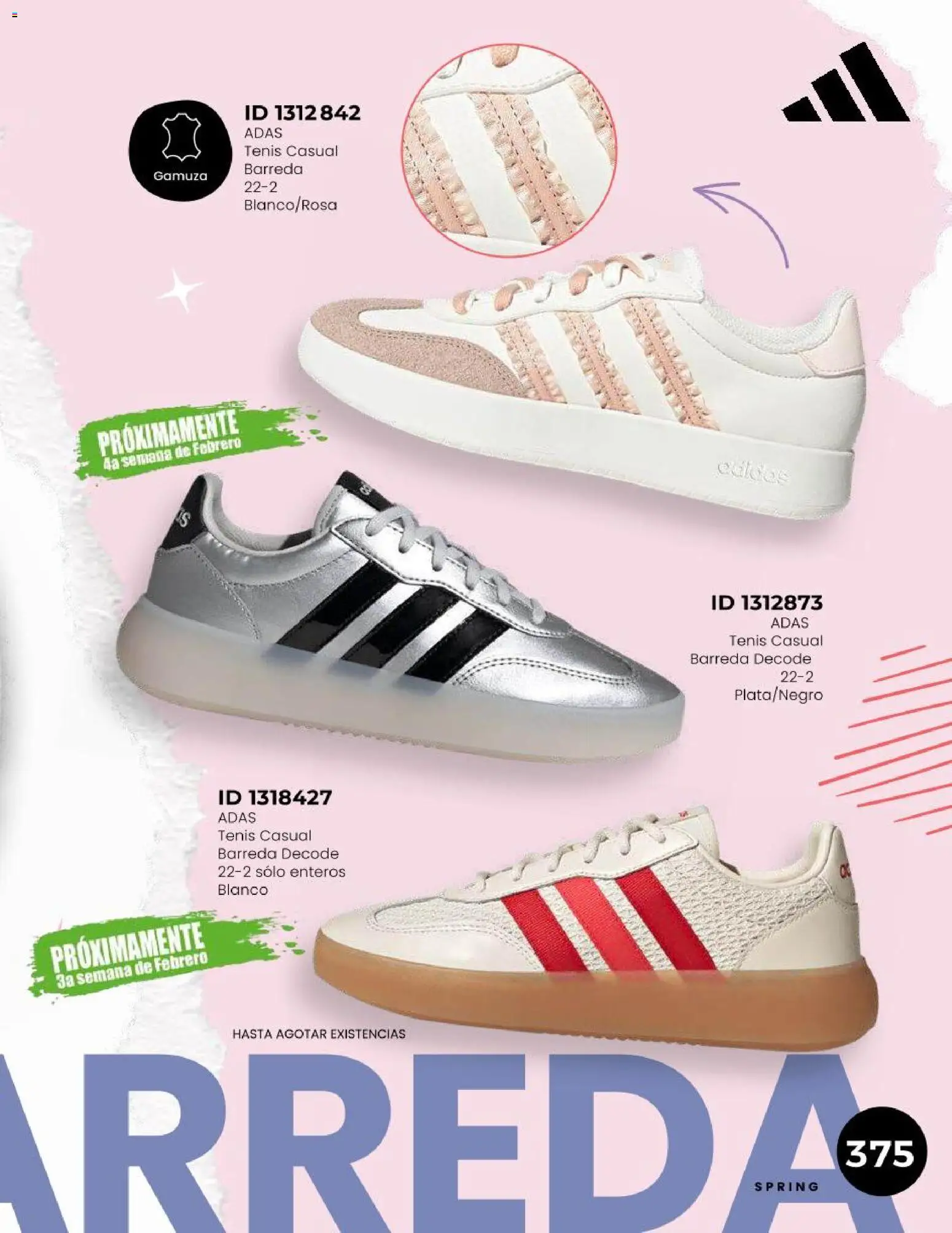 Nuevas ofertas de Price Shoes válidas en toda la República Mexicana desde el 15.02.2026. ¡Encuentra las mejores ofertas en Price Shoes catálogo ! | Página: 375 | Productos: Tenis, Gamuza