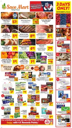 Preview of Save Mart weekly ads valid from 12.11.2025