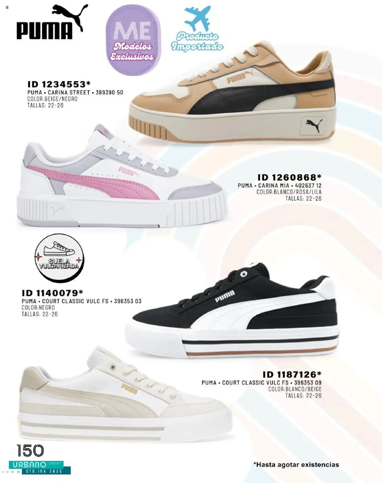 Nuevas ofertas de Price Shoes válidas en toda la República Mexicana desde el 24.07.2025. ¡Encuentra las mejores ofertas en Price Shoes catálogo Urbano otoño / invierno 2025! | Página: 150