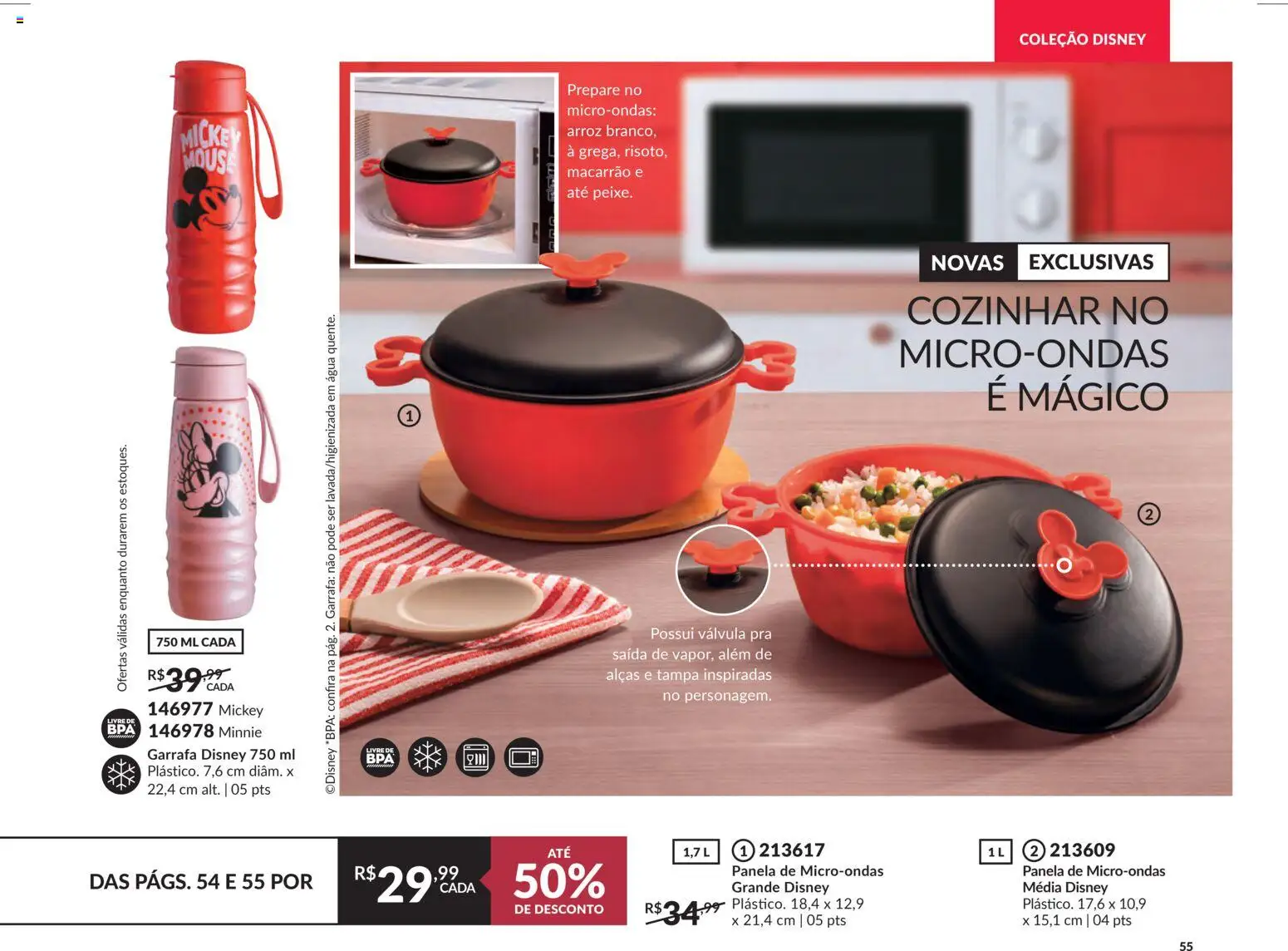Avon Folheto - válido de 29.10.2025 | Página: 55 | Produtos: Panela, Arroz, Microondas, Macarrão