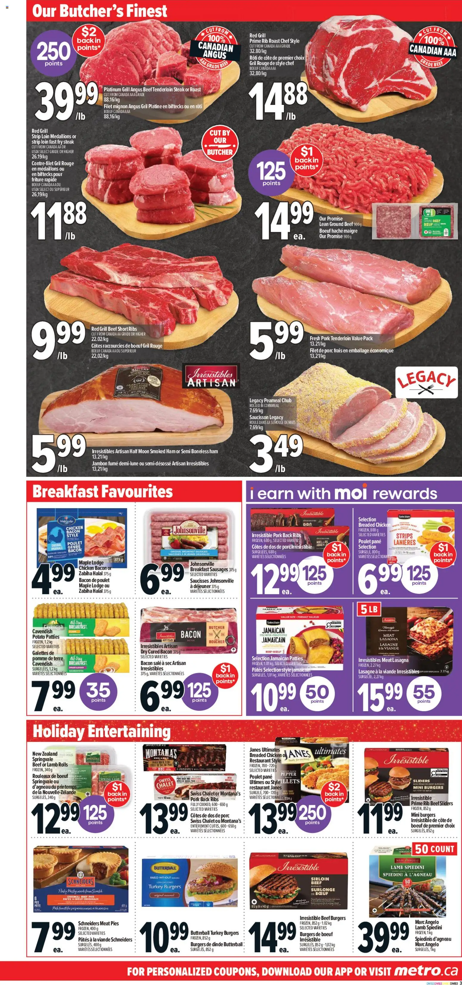 Metro flyer valid from 25.12.2025 | Page: 6 | Products: Beef, Turkey, Ham, Pork