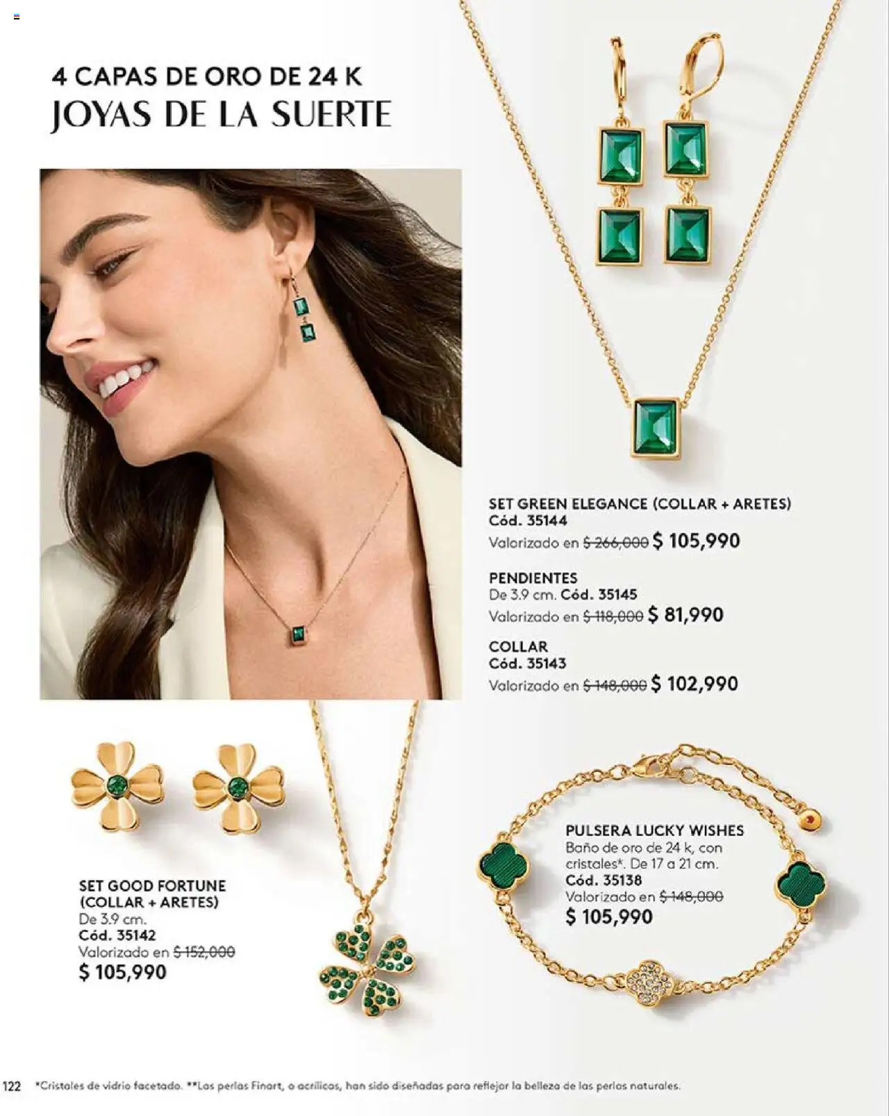 Ésika revista - valida desde el 05.09.2025 | Página: 122 | Productos: Aretes, Pulsera, Baño, Collar