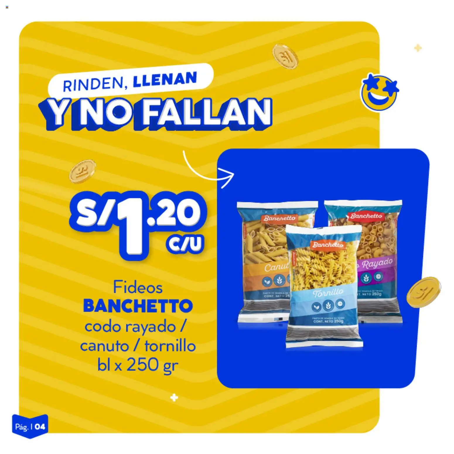 Catálogo Mass válido desde 06.03.2026 | Página: 4 | Productos: Fideos