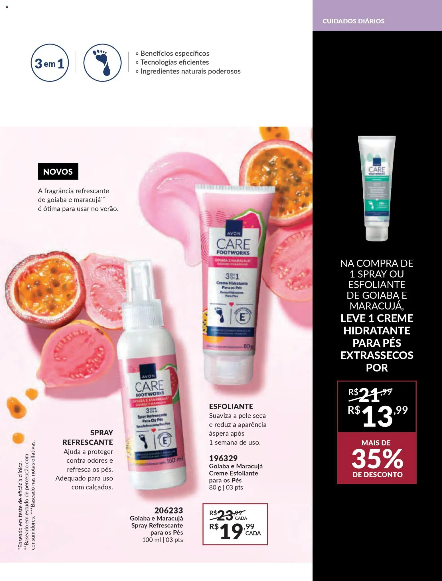 Avon Folheto - válido de 18.02.2026 | Página: 121 | Produtos: Goiaba, Maracujá, Fragrância, Creme