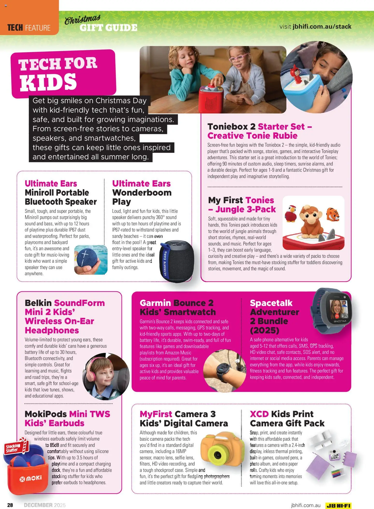 JB Hi-Fi catalogue - valid from 01.12.2025 | Page: 90 | Products: Headphones, Speaker, Safe, Smartwatch