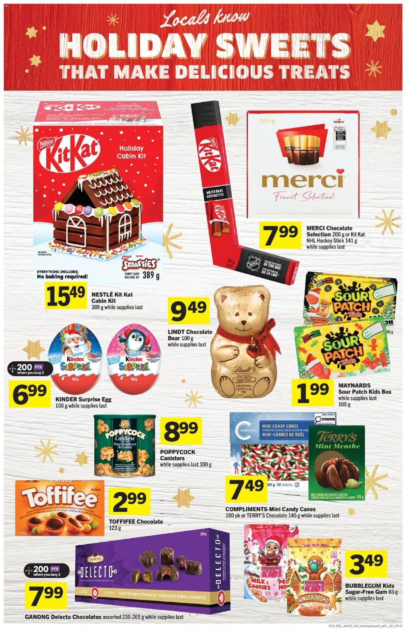 Foodland flyer valid from 04.12.2025 | Page: 8 | Products: Cookies, Box, Milk, Chocolate