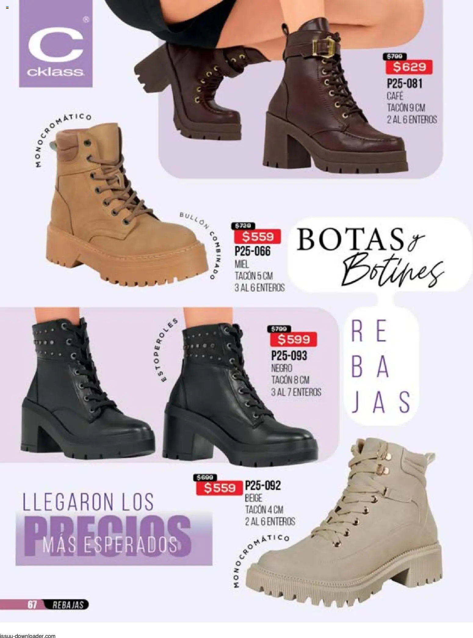 Nuevas ofertas de Cklass válidas en toda la República Mexicana desde el 31.10.2025. ¡Encuentra las mejores ofertas en Cklass catálogo Súper Rebajas Calzado! | Página: 12