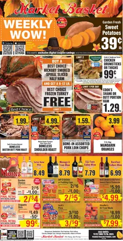 Preview of Market Basket weekly ads valid from 12.11.2025