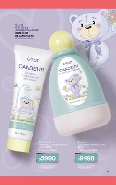 Vista previa Gigot - CAMPAÑA 05 válido desde el 28.02.2026 | Página: 43 | Productos: Almendras, Shampoo, Acondicionador