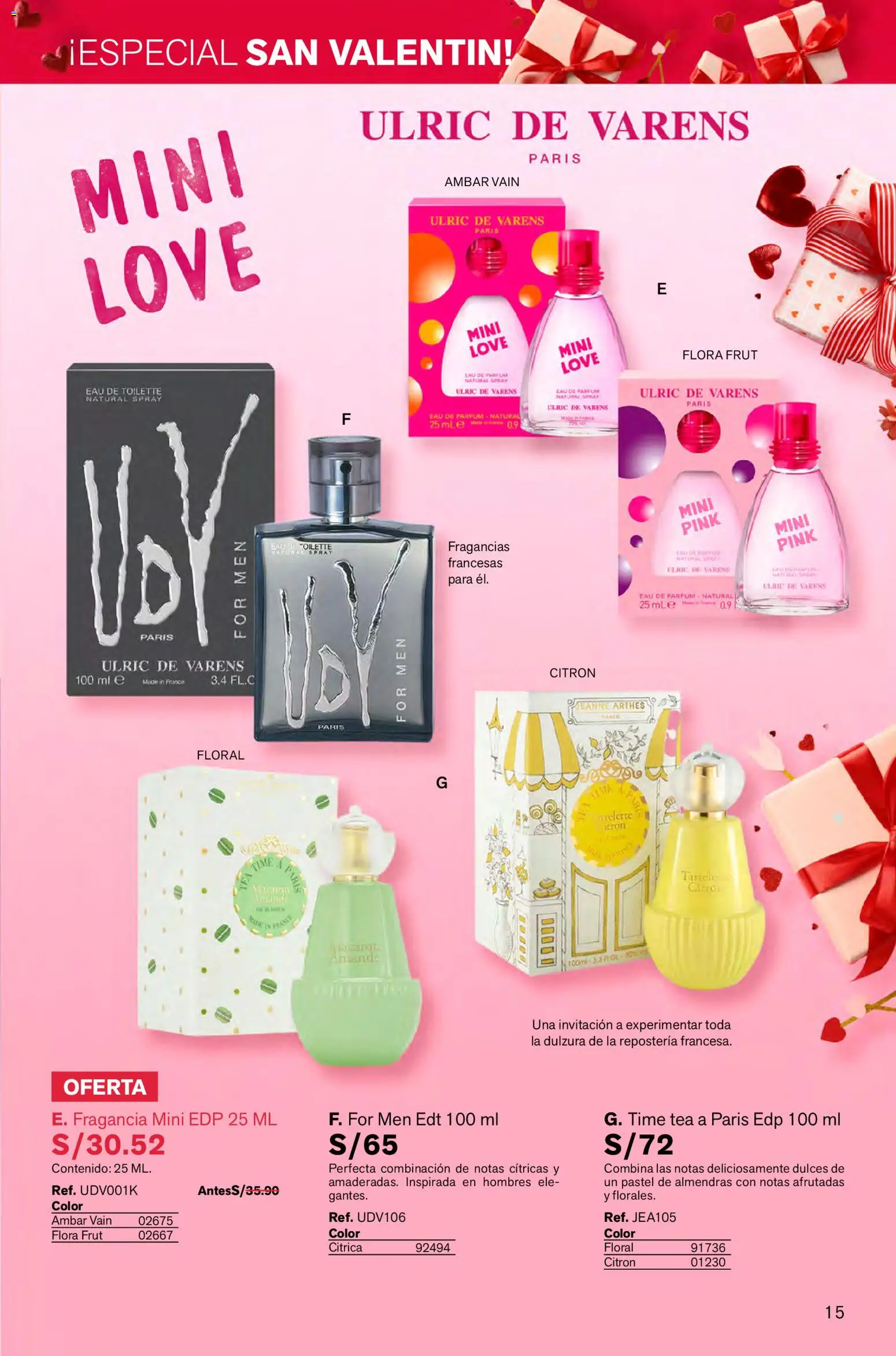 Catálogo Leonisa válido desde 16.01.2026 | Página: 15 | Productos: Almendras, Fragancia, EAU de Toilette