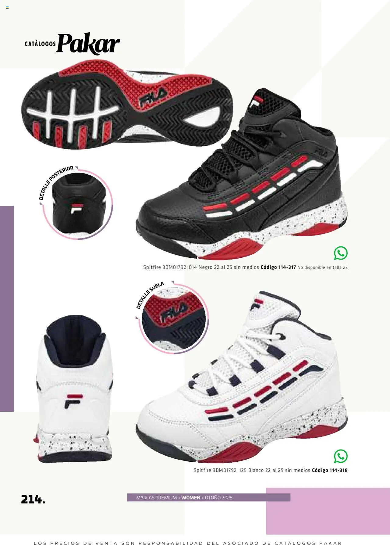 Nuevas ofertas de SC Pakar válidas en toda la República Mexicana desde el 29.08.2025. ¡Encuentra las mejores ofertas en SC Pakar - Catálogo Otoño Women! | Página: 214