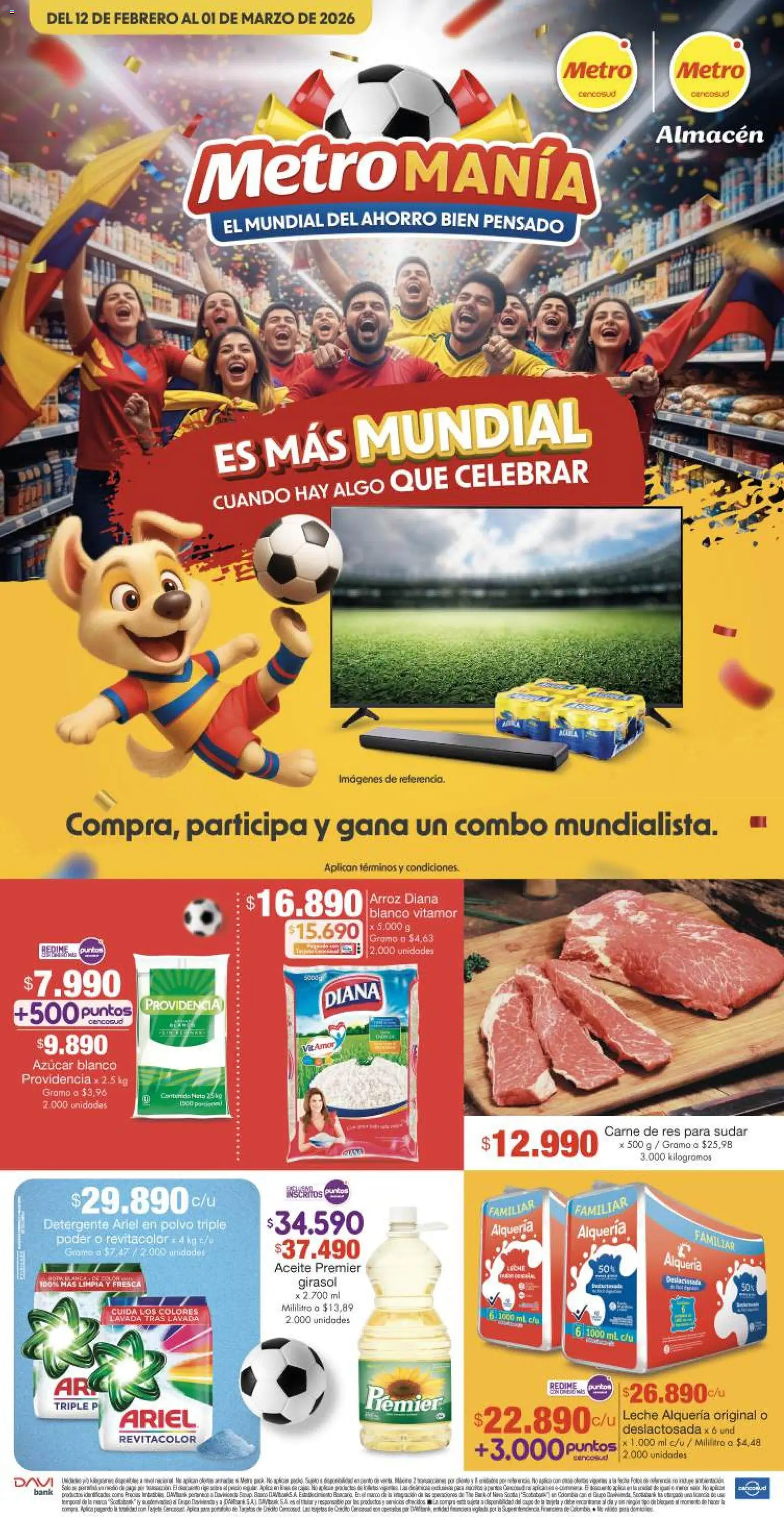 Metro revista - valida desde el 12.02.2026 | Página: 1