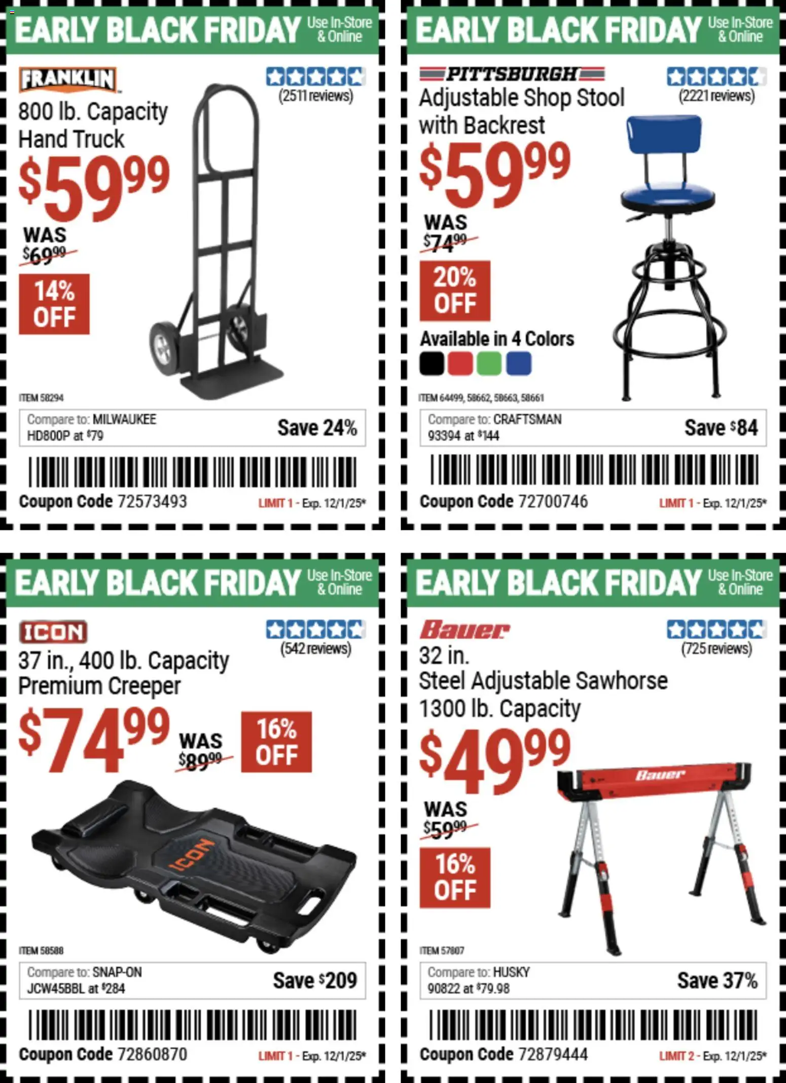 Harbor Freight Early Black Friday - valid from 10.11.2025 | Page: 19