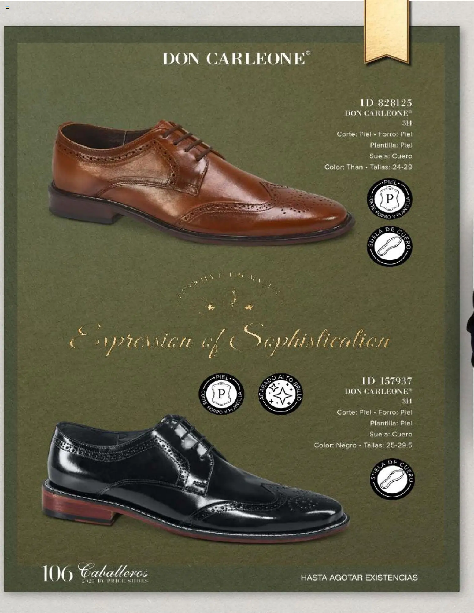 Nuevas ofertas de Price Shoes válidas en toda la República Mexicana desde el 26.11.2025. ¡Encuentra las mejores ofertas en Price Shoes catálogo Caballeros! | Página: 106