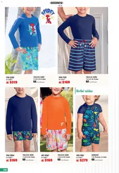 Vista previa de Andrea catálogo Outlet, nuevo folleto de la tienda, válido en México a partir del 05.04.2026 | Página: 246 | Productos: Traje, Algodón, Traje de baño, Baño