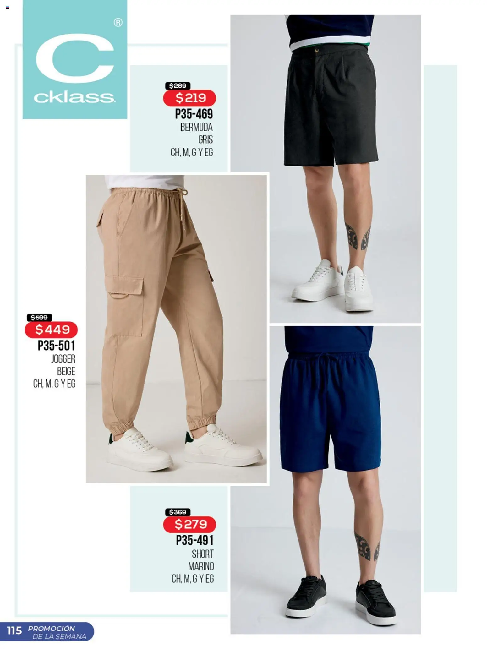 Nuevas ofertas de Cklass válidas en toda la República Mexicana desde el 01.02.2026. ¡Encuentra las mejores ofertas en Cklass catálogo Promo Semanal! | Página: 116