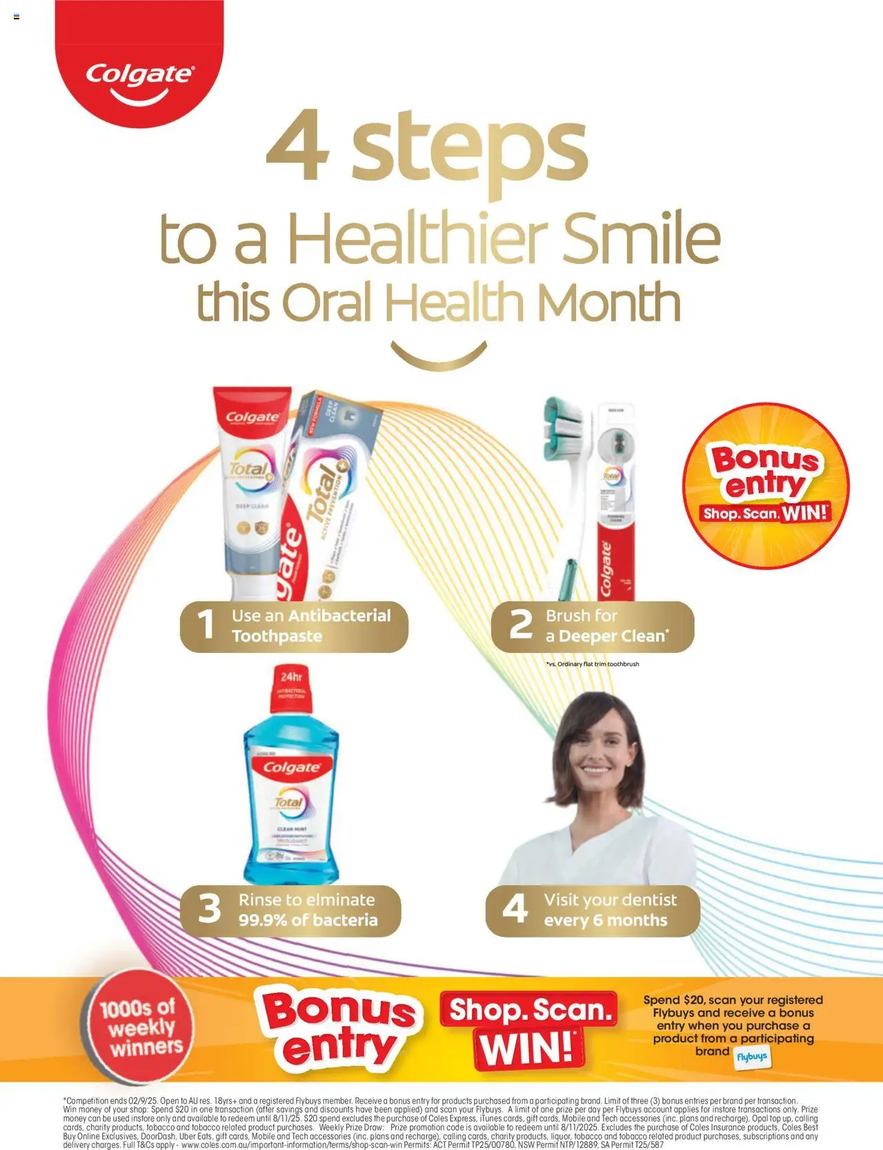 Coles catalogue - valid from 07.08.2025 | Page: 68 | Products: Brush, Opal, Toothpaste, Mobile