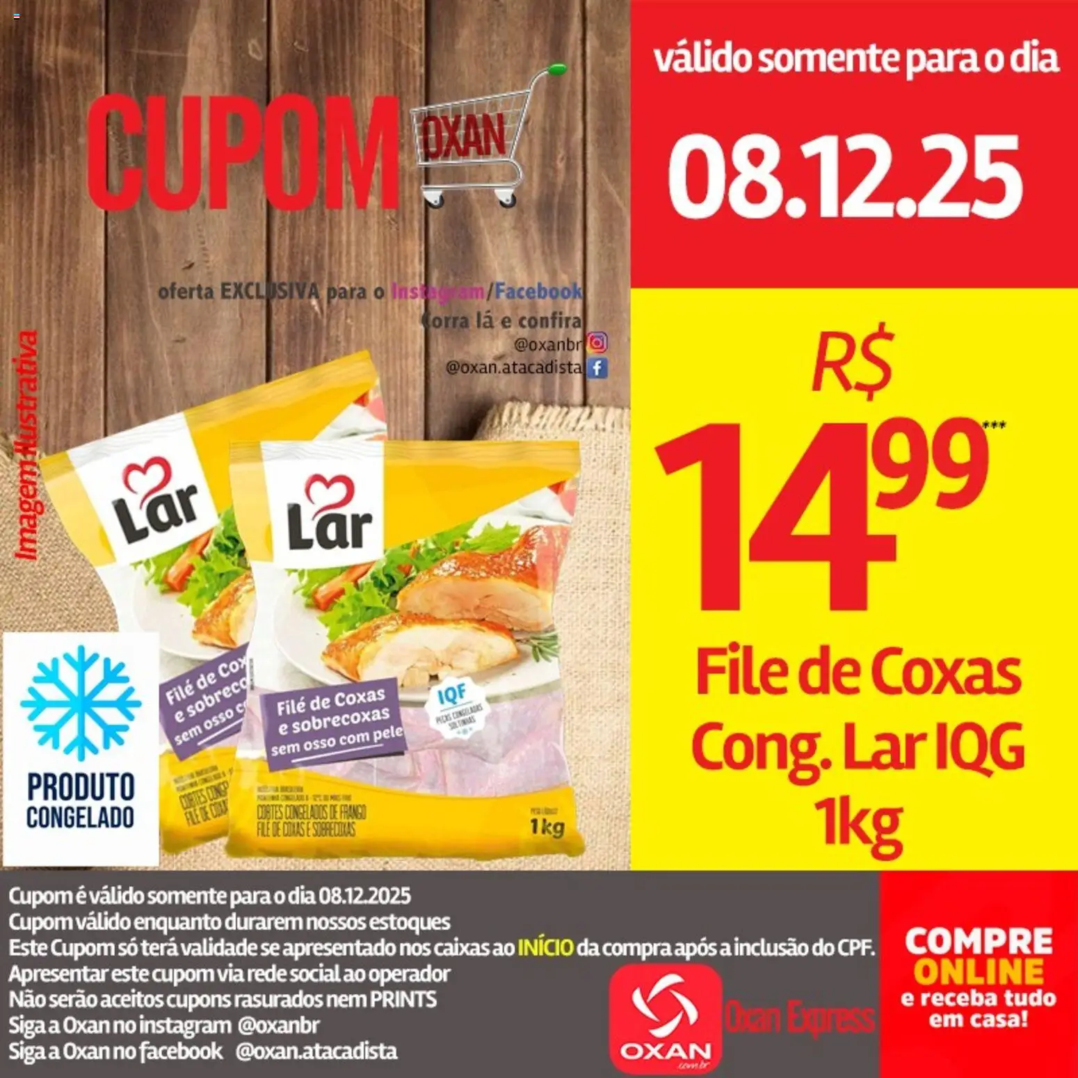 Oxan Atacadista Folheto - válido de 08.12.2025 | Página: 7 | Produtos: Frango