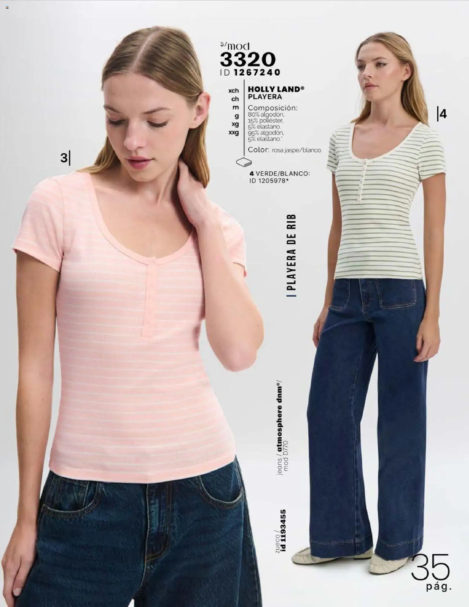 Nuevas ofertas de Price Shoes válidas en toda la República Mexicana desde el 11.03.2026. ¡Encuentra las mejores ofertas en Price Shoes catálogo Ella! | Página: 35 | Productos: Playera