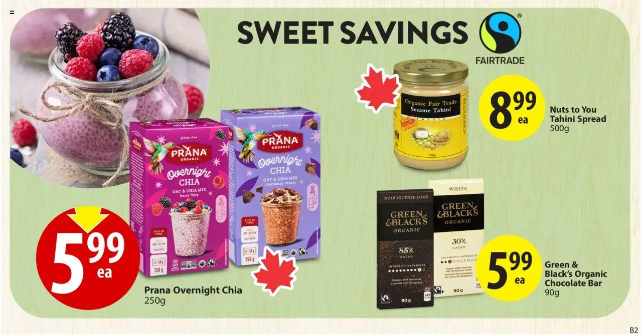 Save on foods flyer valid from 09.10.2025 | Page: 27 | Products: Nuts, Chocolate