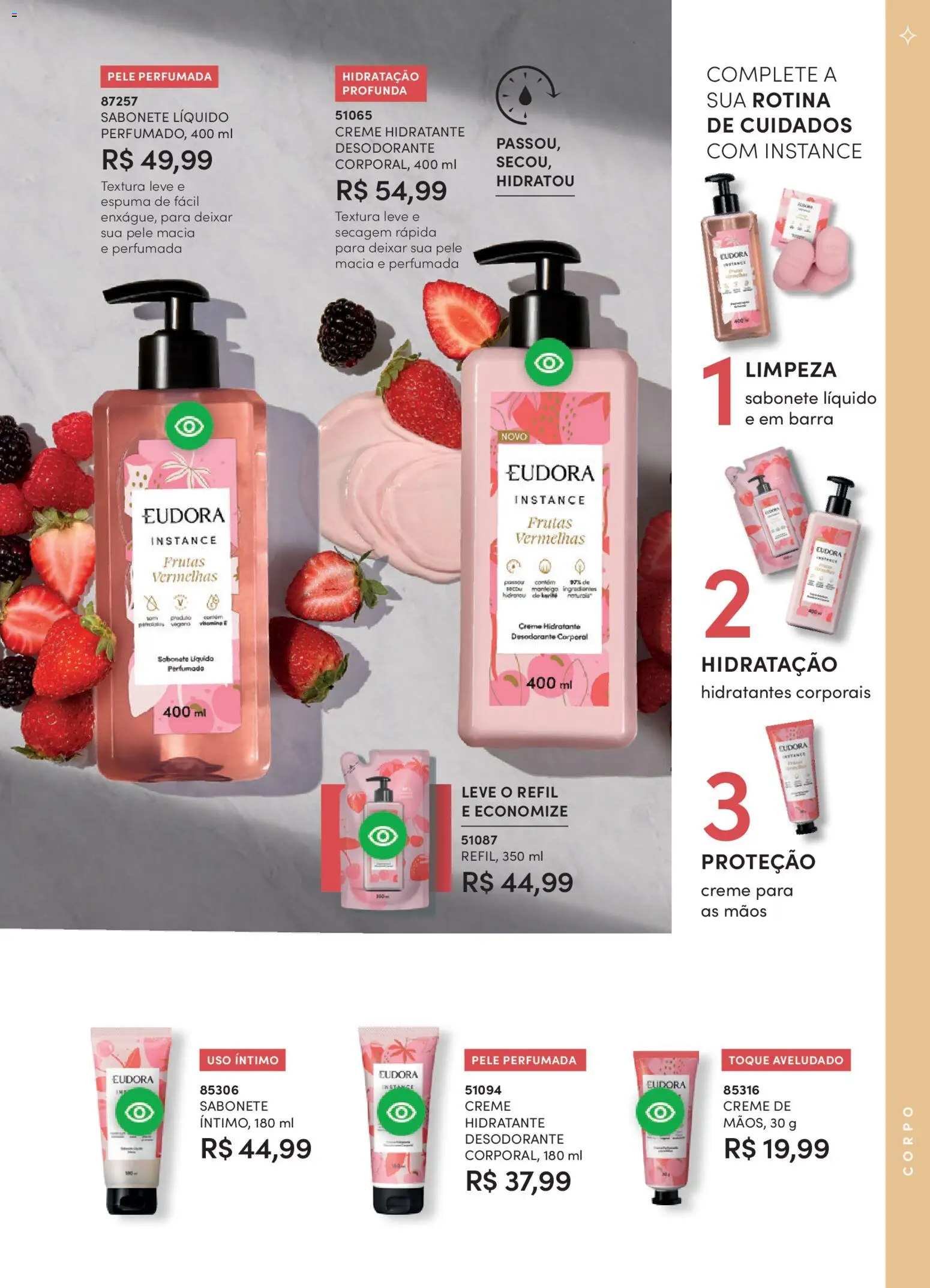 Eudora Folheto - válido de 17.12.2025 | Página: 116 | Produtos: Desodorante, Creme, Sabonete, Sabonete líquido