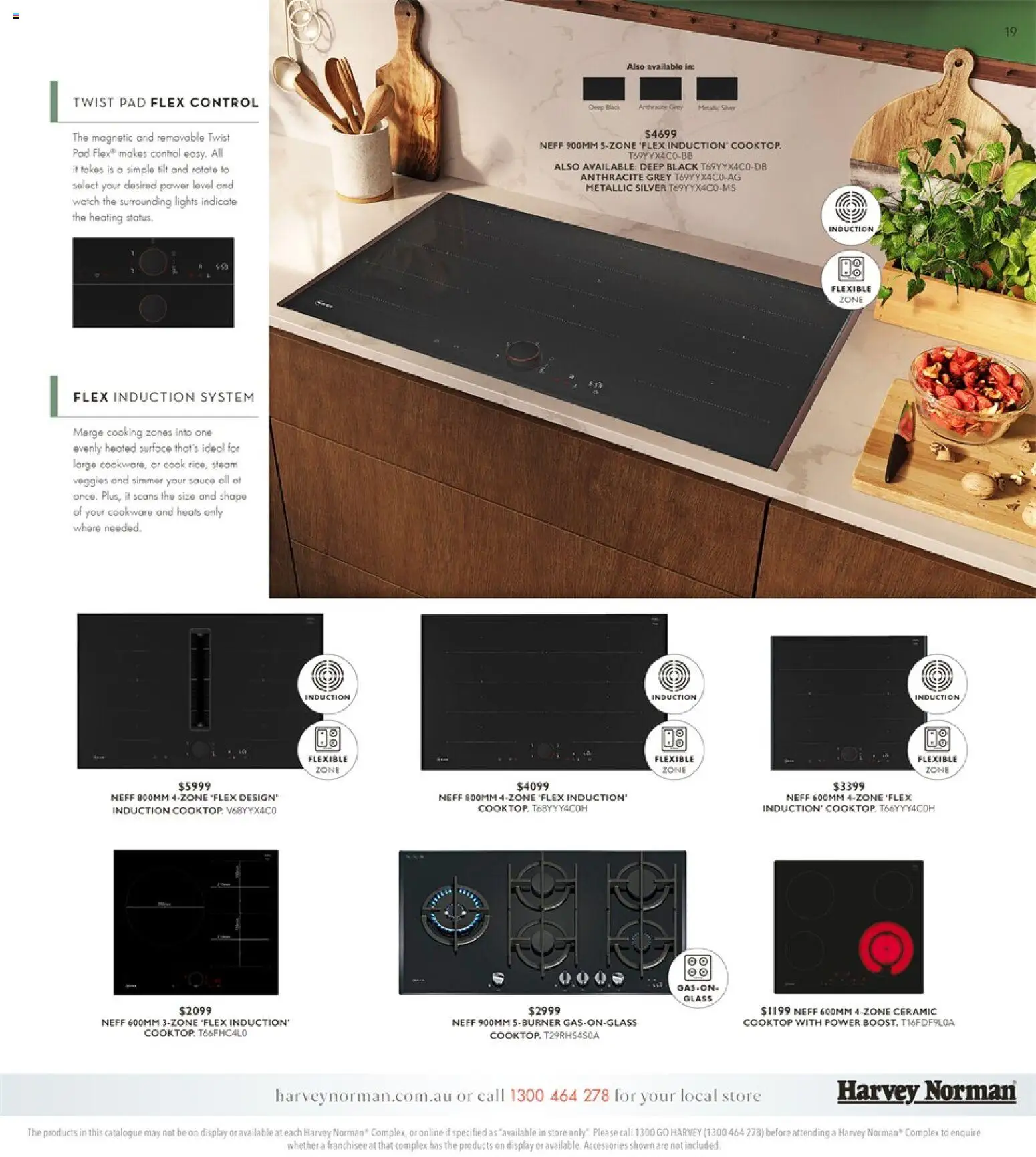 Harvey Norman catalogue - valid from 29.04.2026 | Page: 19 | Products: Cookware, Sauce, Watch, Cooktop