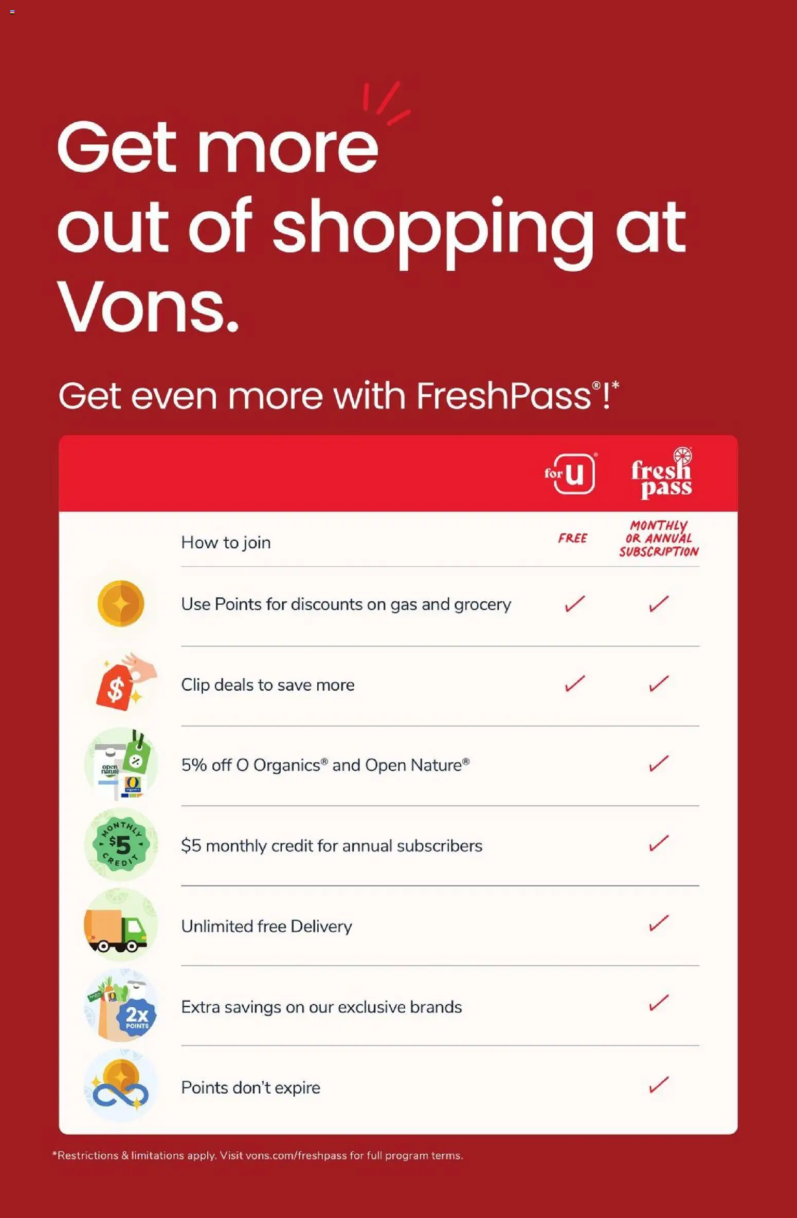 Vons Weekly Ad - valid from 18.03.2026 | Page: 6 | Products: Clip