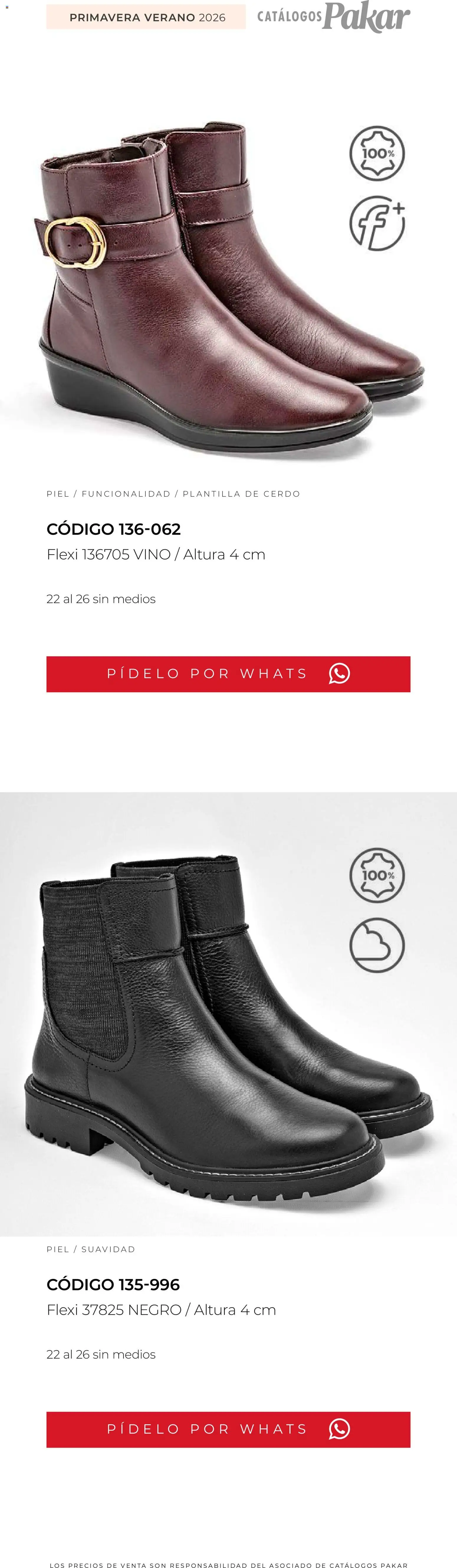 Nuevas ofertas de SC Pakar válidas en toda la República Mexicana desde el 04.03.2026. ¡Encuentra las mejores ofertas en SC Pakar catálogo Flexi PV26! | Página: 144 | Productos: Cerdo, Vino