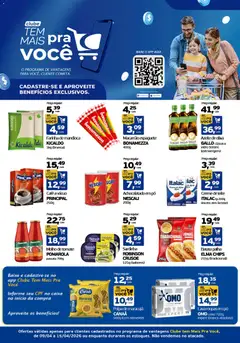 Cometa Supermercados ofertas Clube Tem Mais Pra Você - Pré-Visualização do folheto da loja Cometa Supermercados, válido de 09.04.2026