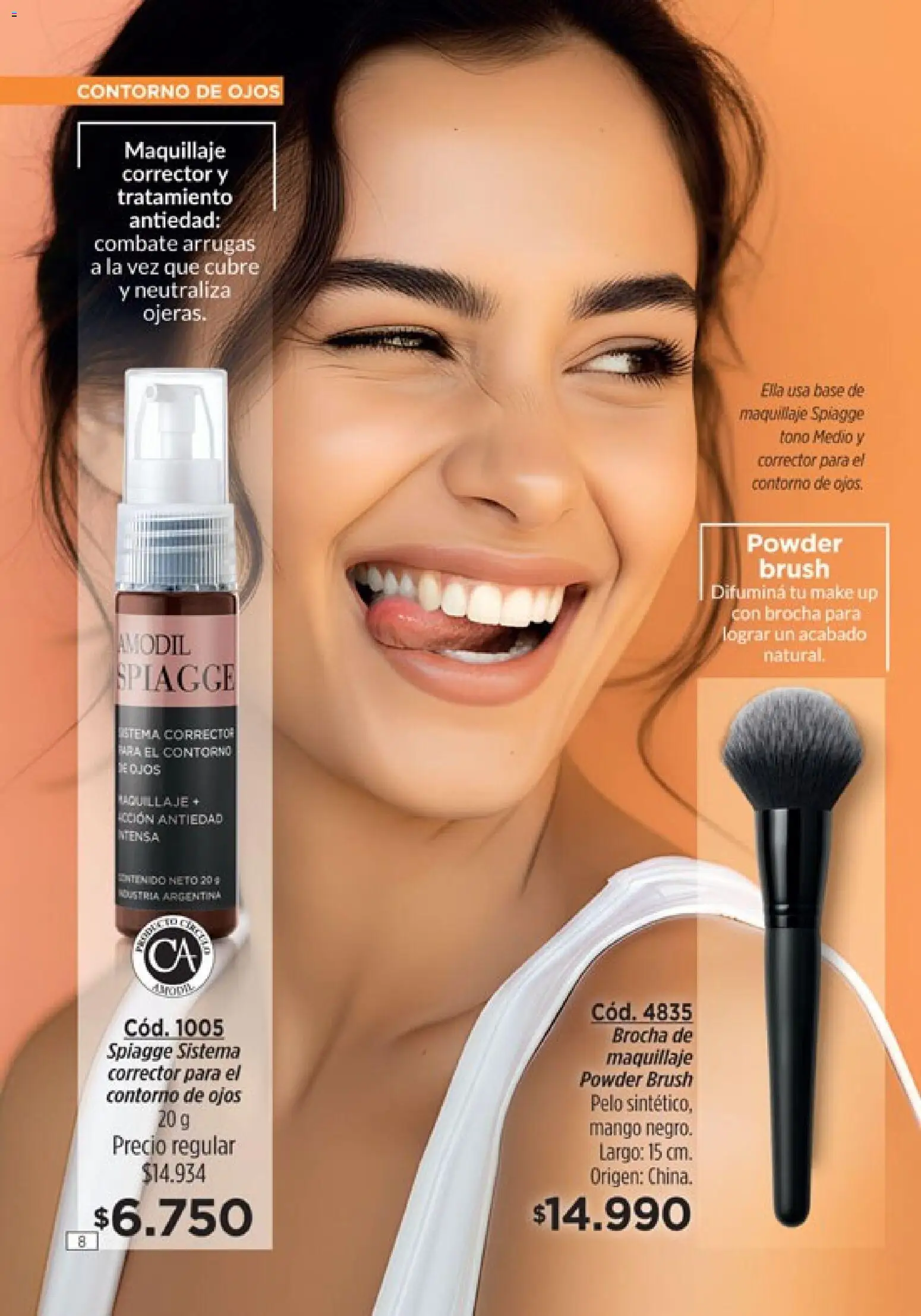 Catálogo Amodil Campaña 3 │ válido desde el 01.03.2026 | Página: 8 | Productos: Maquillaje, Contorno de ojos, Contorno, Mango