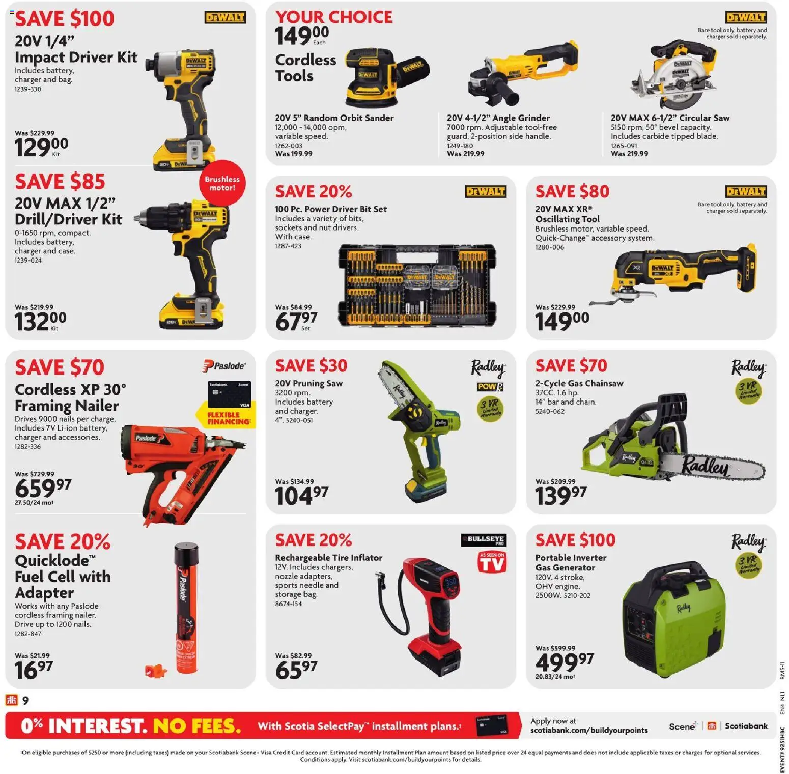 Home Hardware flyer valid from 18.12.2025 | Page: 10 | Products: Adapter, Grinder, Battery