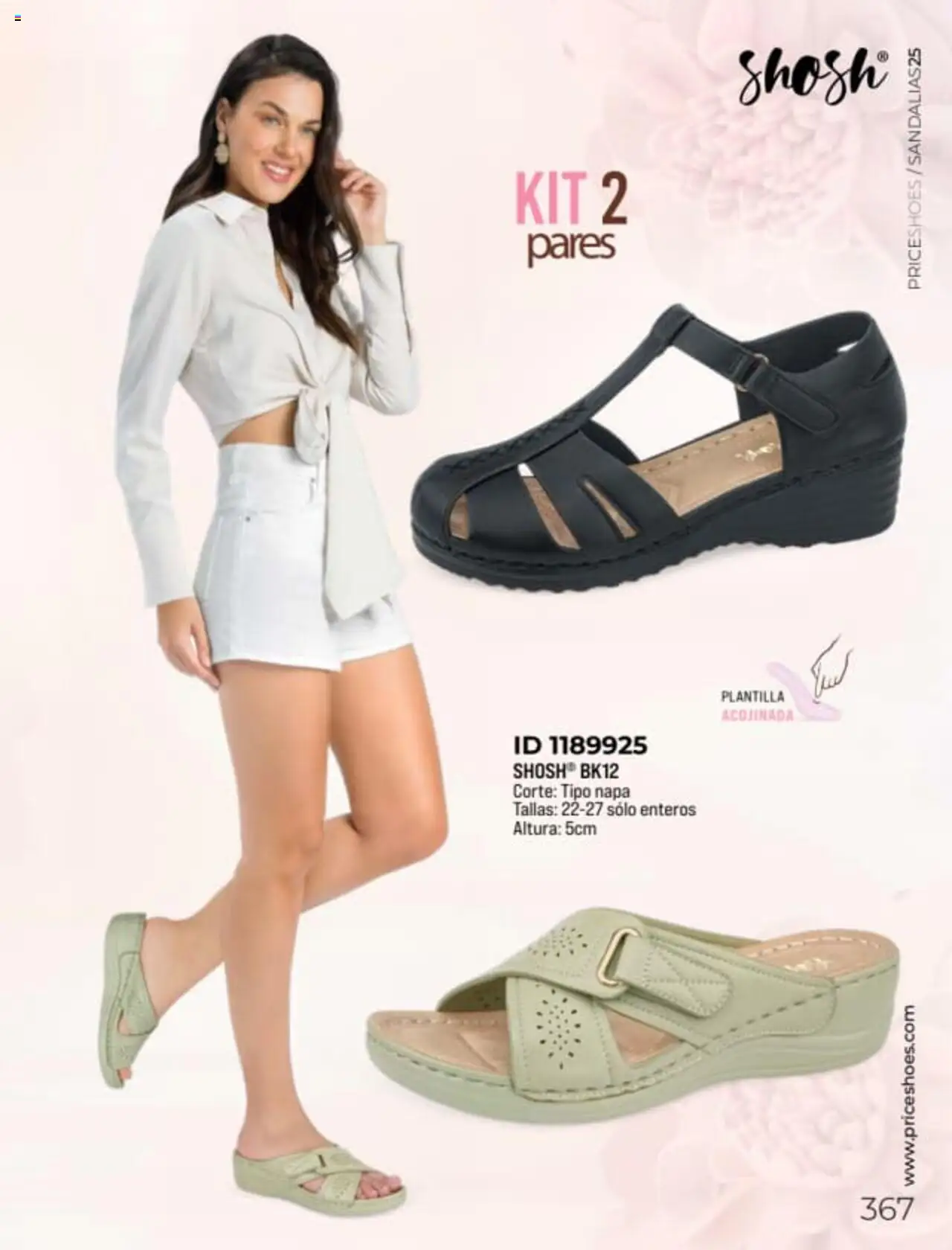 Nuevas ofertas de Price Shoes válidas en toda la República Mexicana desde el 27.01.2025. ¡Encuentra las mejores ofertas en Price Shoes catálogo Sandalias! | Página: 367