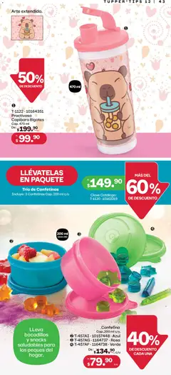 Vista previa de Tupperware catálogo, nuevo folleto de la tienda, válido en México a partir del 03.11.2025 | Página: 43 | Productos: Tupper