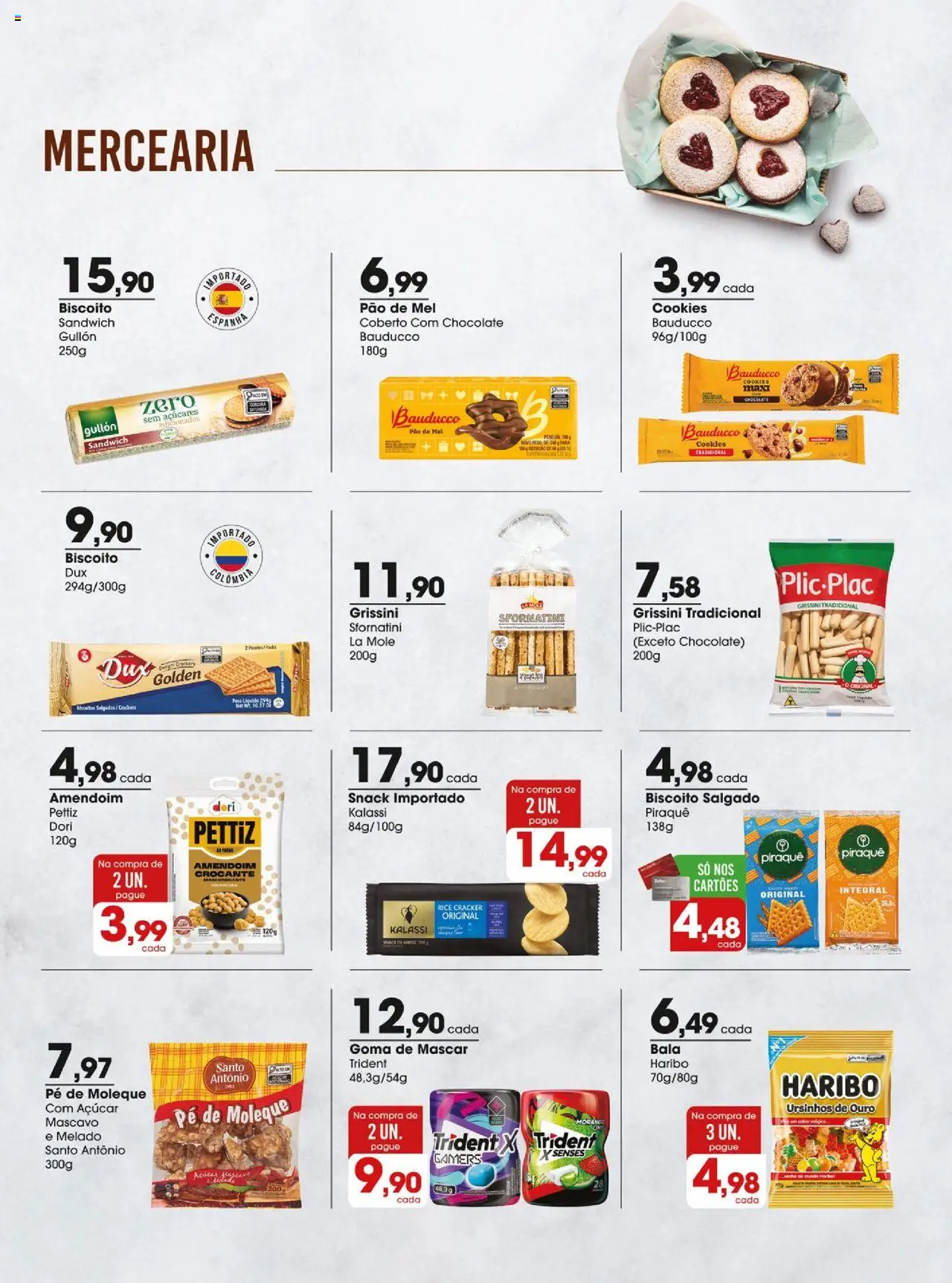 Zaffari Folheto - válido de 09.09.2025 | Página: 7 | Produtos: Amendoim, Biscoito, Açúcar mascavo, Bala