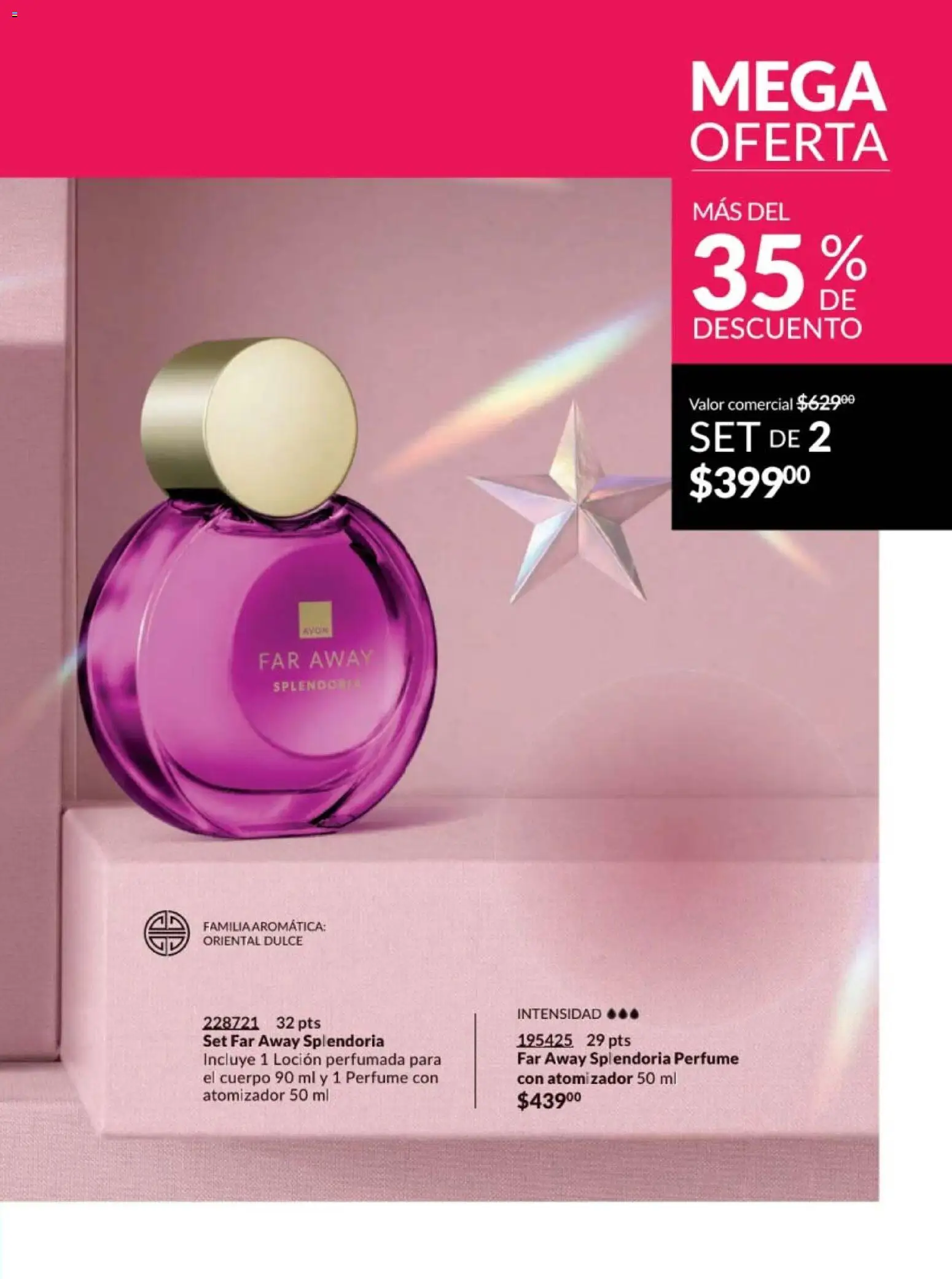 Nuevas ofertas de AVON válidas en toda la República Mexicana desde el 07.11.2025. ¡Encuentra las mejores ofertas en AVON campaña 17 2025! | Página: 47 | Productos: Loción, Perfume