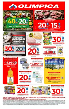 Olímpica catálogo - Ofertas quincena -  Vista previa de la revista de la tienda Olímpica valido desde el 15.04.2026