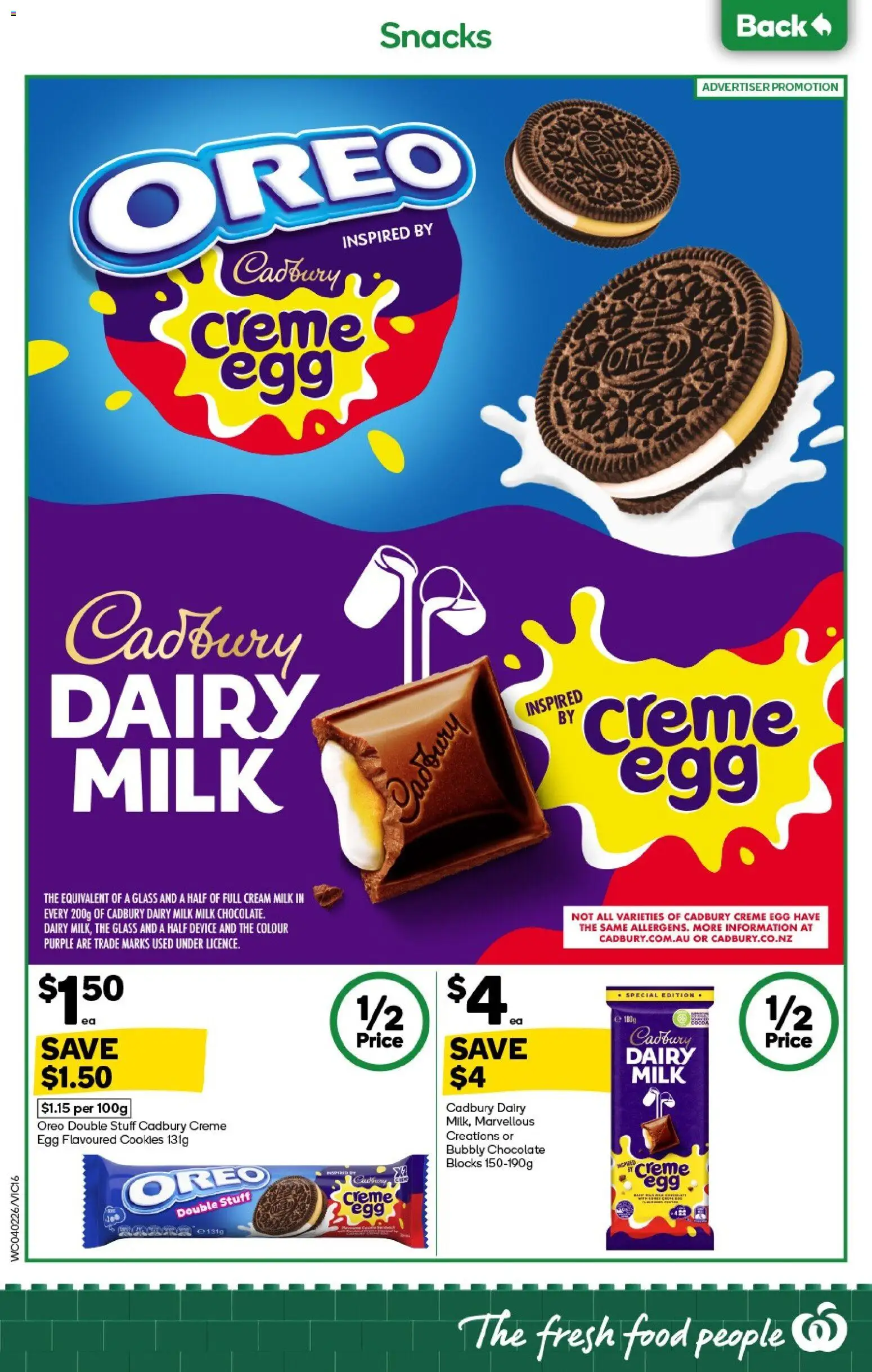 Woolworths catalogue - valid from 04.02.2026 | Page: 16 | Products: Milk, Chocolate, Cream, Device