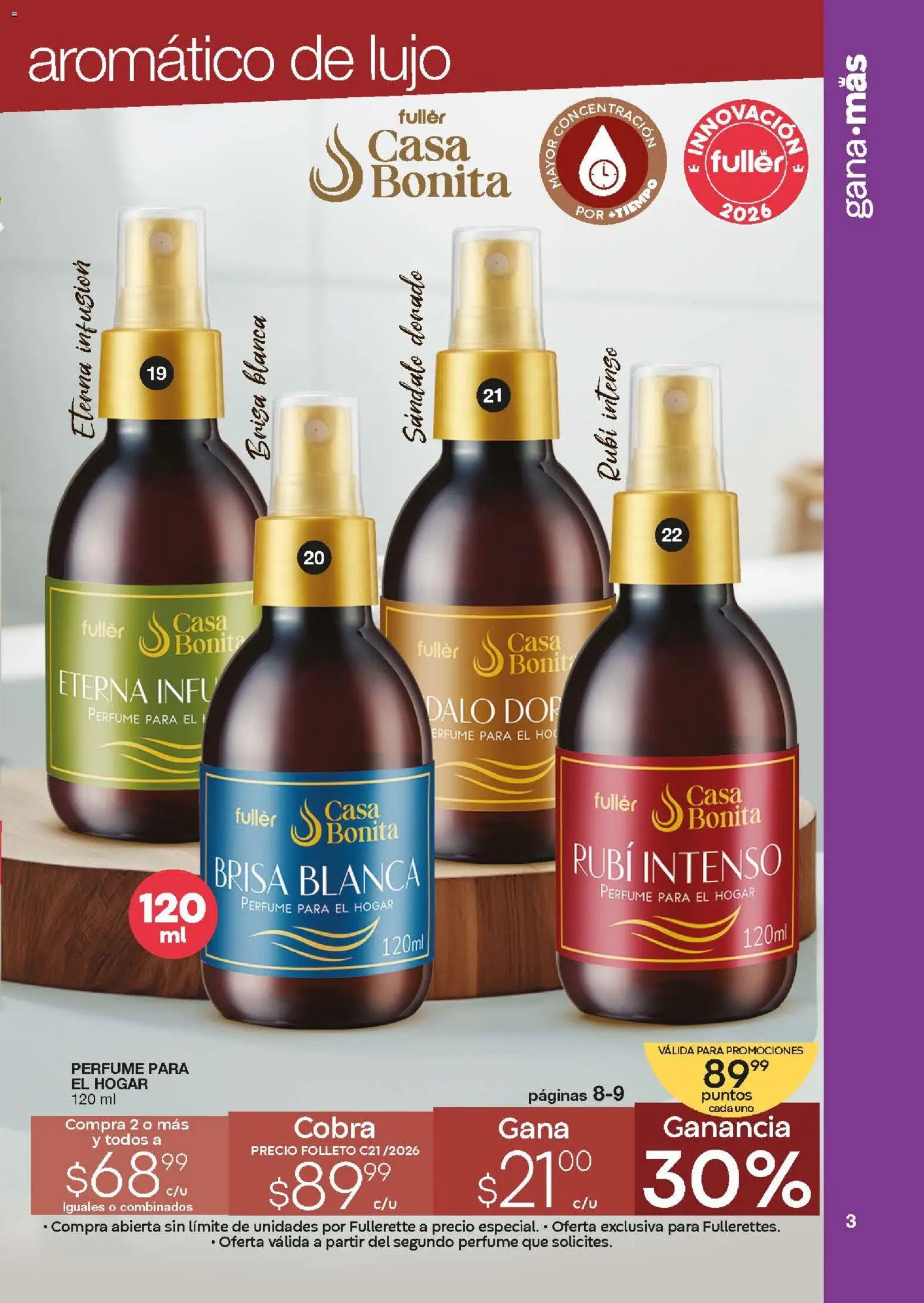Nuevas ofertas de Fuller válidas en toda la República Mexicana desde el 21.01.2026. ¡Encuentra las mejores ofertas en Fuller Revista Gana Más C21! | Página: 3