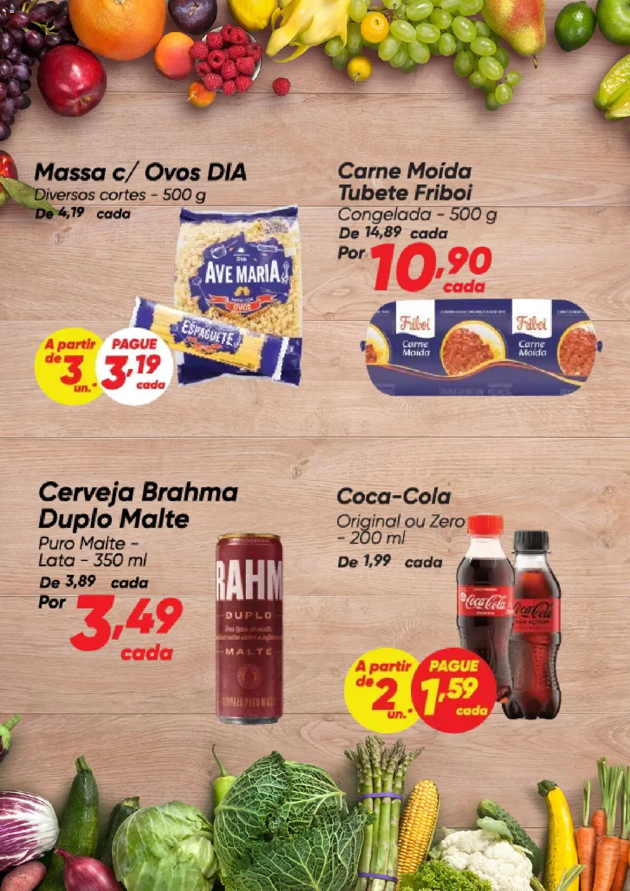 Dia Folheto - válido de 16.10.2025 | Página: 8 | Produtos: Espaguete, Carne, Massa, Carne moída