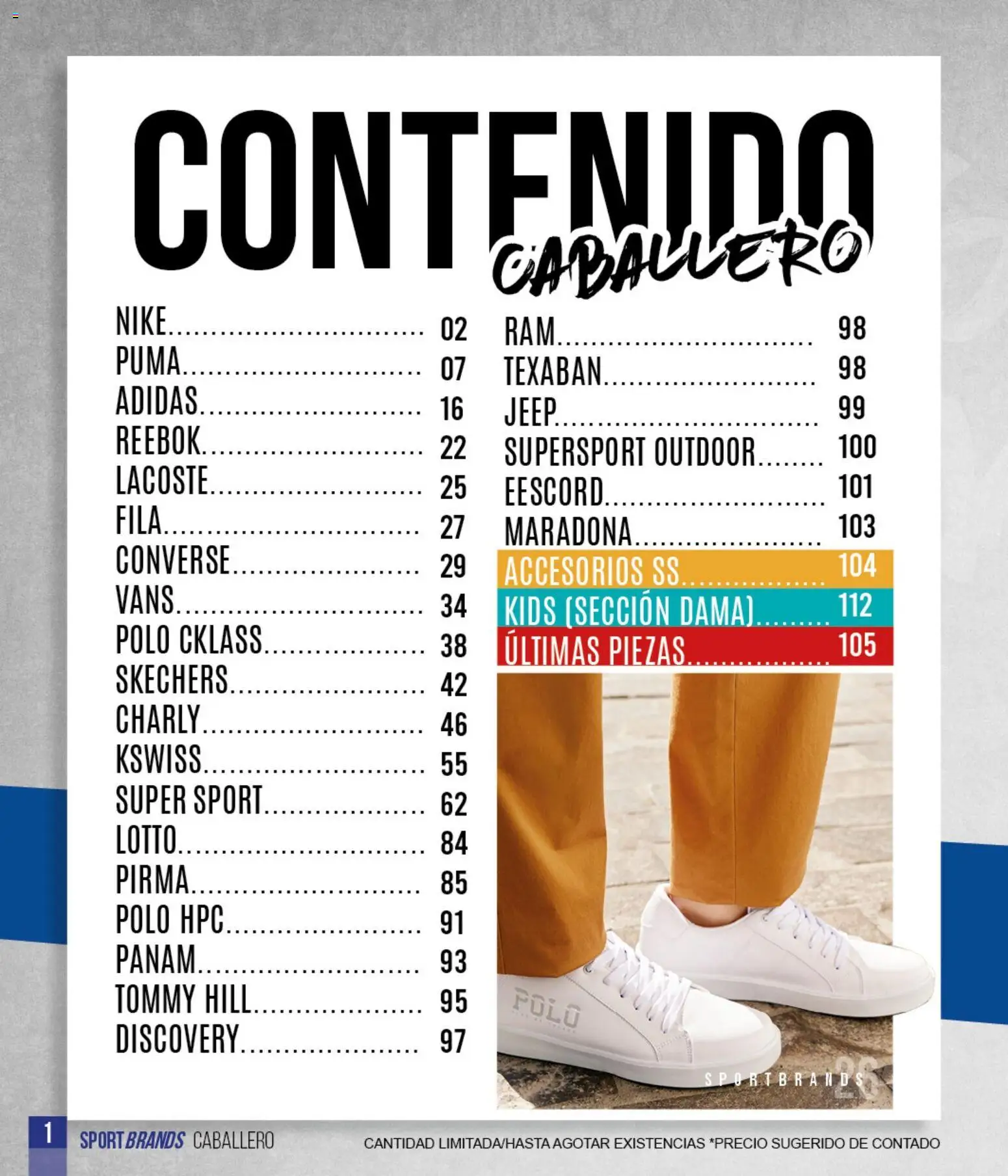 Nuevas ofertas de Cklass válidas en toda la República Mexicana desde el 05.03.2026. ¡Encuentra las mejores ofertas en Cklass catálogo Verano Sportbrands Dama! | Página: 165